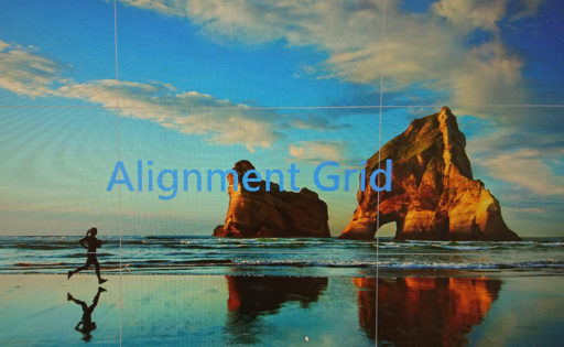 ASUSモニターで「画面を9分割するグリッド線 (Alignment Grid) 」が表示されてしまう